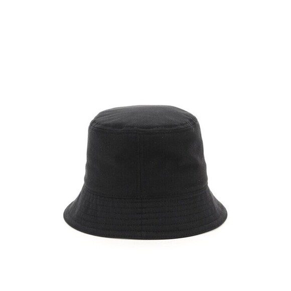 Valentino Garavani Classic Black Bucket Hat With Embroidered Logo - NWT - Picture 2 of 4